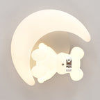 Modern Art Deco Kids Cartoon Pinwheel Beach Round PE Iron LED Flush Mount Ceiling Light For Bedroom