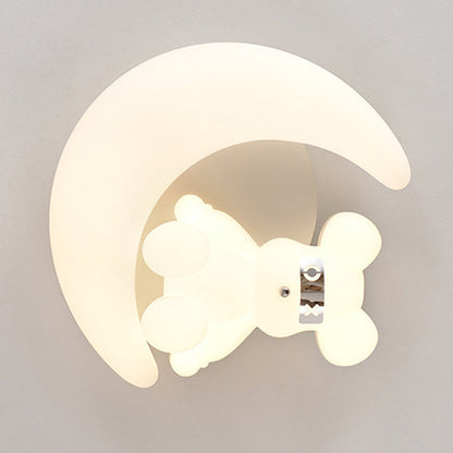 Modern Art Deco Kids Cartoon Pinwheel Beach Round PE Iron LED Flush Mount Ceiling Light For Bedroom