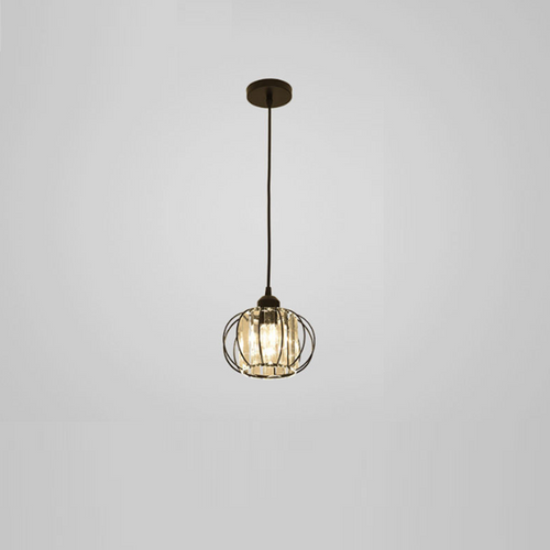 Contemporary Scandinavian Curved Long Strip Acrylic Iron LED Pendant Light For Living Room