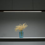 Modern Minimalist Rectangular Long Plate Pc Walnut Raw Wood Aluminum LED Chandelier Island Light for Dining Room BulbSquare