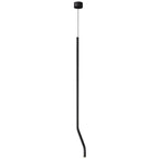 Contemporary Scandinavian Long Line Brass LED Pendant Light For Living Room