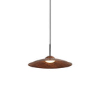Contemporary Nordic Disc Round Glass Iron LED Pendant Light For Living Room