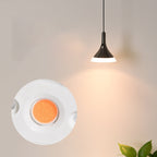 Contemporary Scandinavian Round Cone Cylinder Acrylic Aluminum LED Pendant Light For Living Room