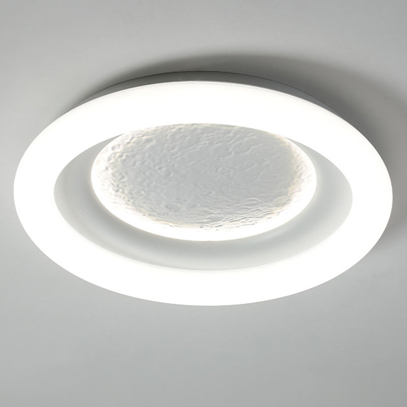 Lumendat Modern Minimalist Kids Round Astronaut Star PE Iron LED Flush Mount Ceiling Light For Living Room Lumendat