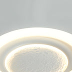Lumendat Modern Minimalist Kids Round Astronaut Star PE Iron LED Flush Mount Ceiling Light For Living Room Lumendat