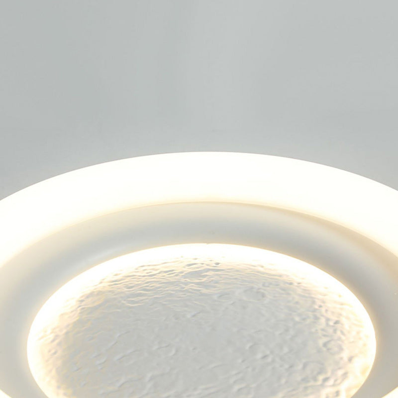 Lumendat Modern Minimalist Kids Round Astronaut Star PE Iron LED Flush Mount Ceiling Light For Living Room Lumendat
