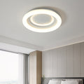 Lumendat Modern Minimalist Kids Round Astronaut Star PE Iron LED Flush Mount Ceiling Light For Living Room Lumendat