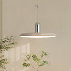 Contemporary Creative Rocker Moveable Round Column Acrylic Iron LED Pendant Light For Living Room