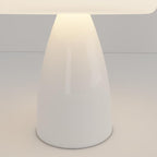 Modern Minimalist Round Cylinder Mushroom Round Ball PE Ceramic LED Table Lamp For Bedroom Lumendat