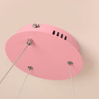 Lumendat Modern Art Deco Kids Clouds Round Acrylic Iron LED Chandelier For Living Room Lumendat
