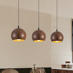 Modern Minimalist Cone Cylinder Ball Sector Liftable Fabric Solid Wood Iron 1-light Pendant Light for Living Room