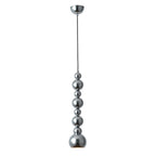 Contemporary Creative Gourd Shape Round Hardware 1-Light Pendant Light For Living Room
