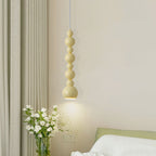 Contemporary Creative Gourd Shape Round Hardware 1-Light Pendant Light For Living Room