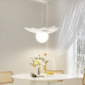 Contemporary Creative Irregular Shape Orb Silicone Resin Iron LED Pendant Light For Living Room