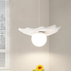 Contemporary Creative Irregular Shape Orb Silicone Resin Iron LED Pendant Light For Living Room