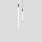 Modern Minimalist Aluminum Acrylic Strip LED Pendant Light for Bedside BulbSquare
