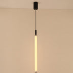 Modern Minimalist Aluminum Acrylic Strip LED Pendant Light for Bedside BulbSquare