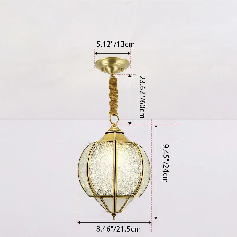 Modern Mid-century Waterproof Copper Glass Cage Rhombic Cylinder 1/3/4 Light Chandeliers for Outdoor Patio Lumendat