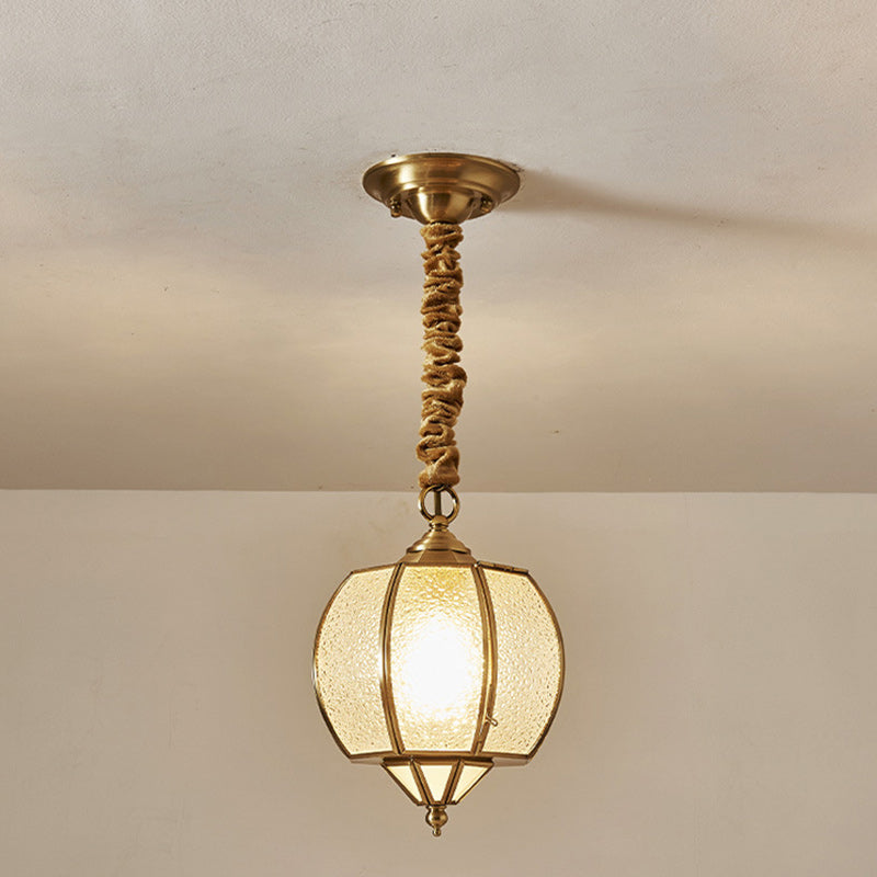 Modern Mid-century Waterproof Copper Glass Cage Rhombic Cylinder 1/3/4 Light Chandeliers for Outdoor Patio
