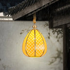 Modern Mid-century Waterproof Copper Glass Cage Rhombic Cylinder 1/3/4 Light Chandeliers for Outdoor Patio Lumendat