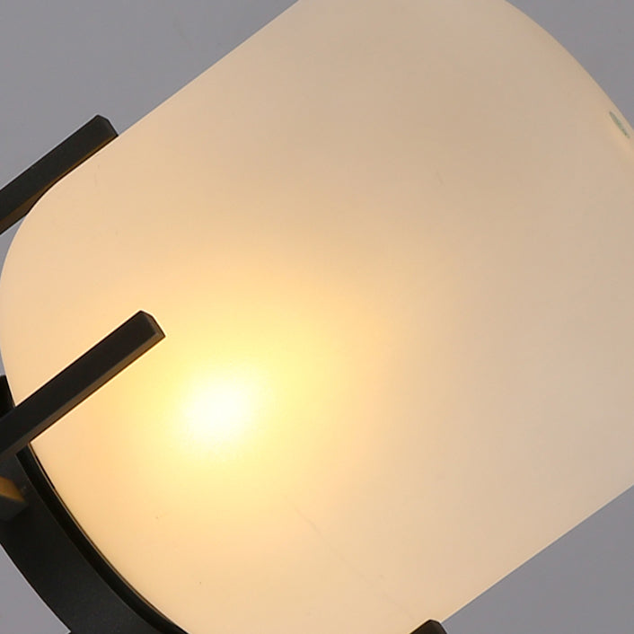 Modern Simplicity Solar Waterproof Cylinder Stainless Steel Acrylic LED Standing Floor Lamp For Outdoor Patio Lumendat