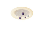 Lumendat Contemporary Nordic Kids Cloud Round Ball Falling Star Iron PE Flush Mount Ceiling Light For Bedroom Lumendat