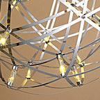 Contemporary Nordic Ball Dandelion Stainless Steel LED Pendant Light for Dining Room Lumendat