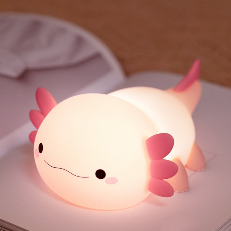 Lumendat Contemporary Creative Kids Rechargeable Dinosaur Silica PC ABS LED Table Lamp Night Light For Bedside Lumendat