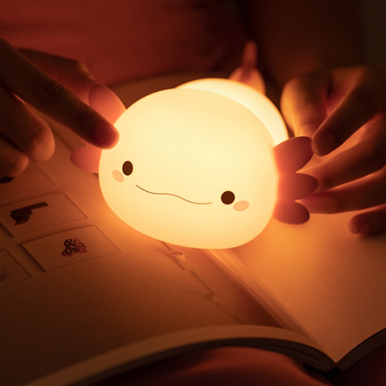 Lumendat Contemporary Creative Kids Rechargeable Dinosaur Silica PC ABS LED Table Lamp Night Light For Bedside Lumendat