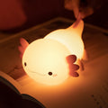Lumendat Contemporary Creative Kids Rechargeable Dinosaur Silica PC ABS LED Table Lamp Night Light For Bedside Lumendat