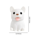 Lumendat Contemporary Creative Kids Rechargeable Bulldog Silica PC ABS LED Table Lamp Night Light For Bedside Lumendat