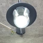 Contemporary Industrial Waterproof Aluminum PVC Conic Horn 1-Light Wall Sconce Lamp For Outdoor Patio