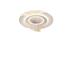 Lumendat Contemporary Creative Kids Round Moon Astronaut Iron Acrylic Resin LED Flush Mount Ceiling Light For Bedroom Lumendat
