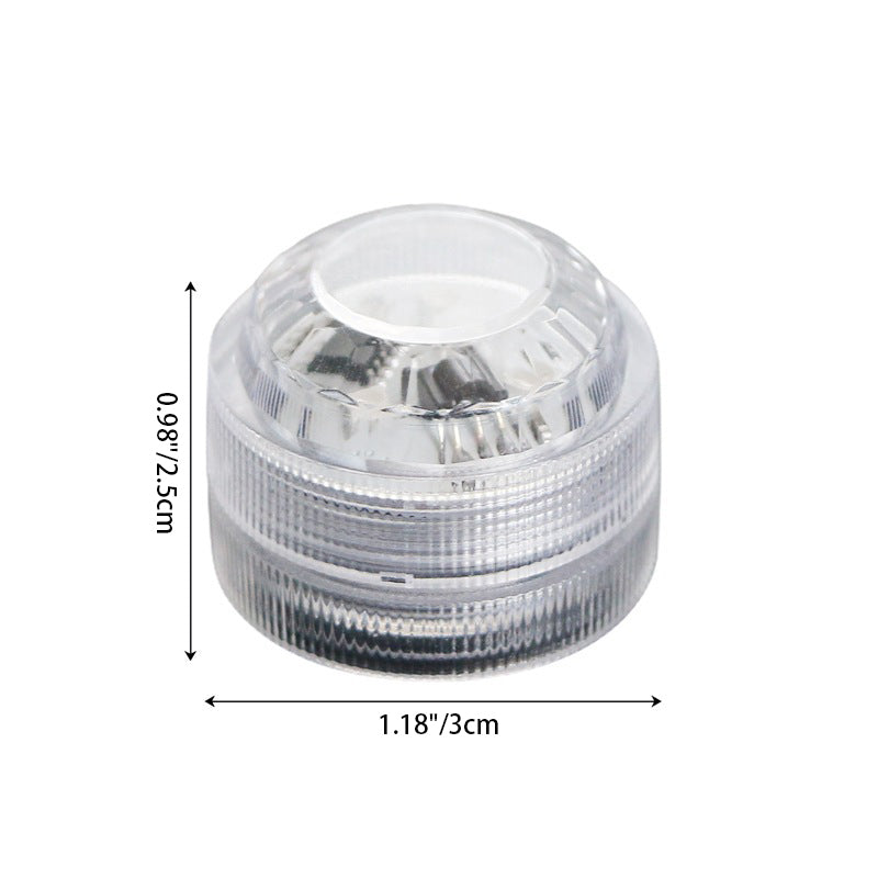 Modern Simplicity Waterproof Battery PS Round Underwater LED Landscape Lighting Outdoor Light For Outdoor Patio Lumendat