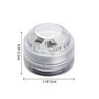 Modern Simplicity Waterproof Battery PS Round Underwater LED Landscape Lighting Outdoor Light For Outdoor Patio Lumendat