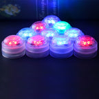 Modern Simplicity Waterproof Battery PS Round Underwater LED Landscape Lighting Outdoor Light For Outdoor Patio Lumendat