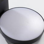 Modern Minimalist Waterproof Rotatable Aluminum PC Square Round LED Wall Sconce Lamp For Outdoor Patio