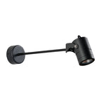Modern Simplicity Waterproof Aluminum Iron Adjustable Cylinder Long Pole LED Wall Sconce Lamp For Outdoor Patio