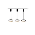 Contemporary Nordic Iron Aluminum Acrylic Movable Toroidal Gyroscope LED Pendant Light For Dining Room