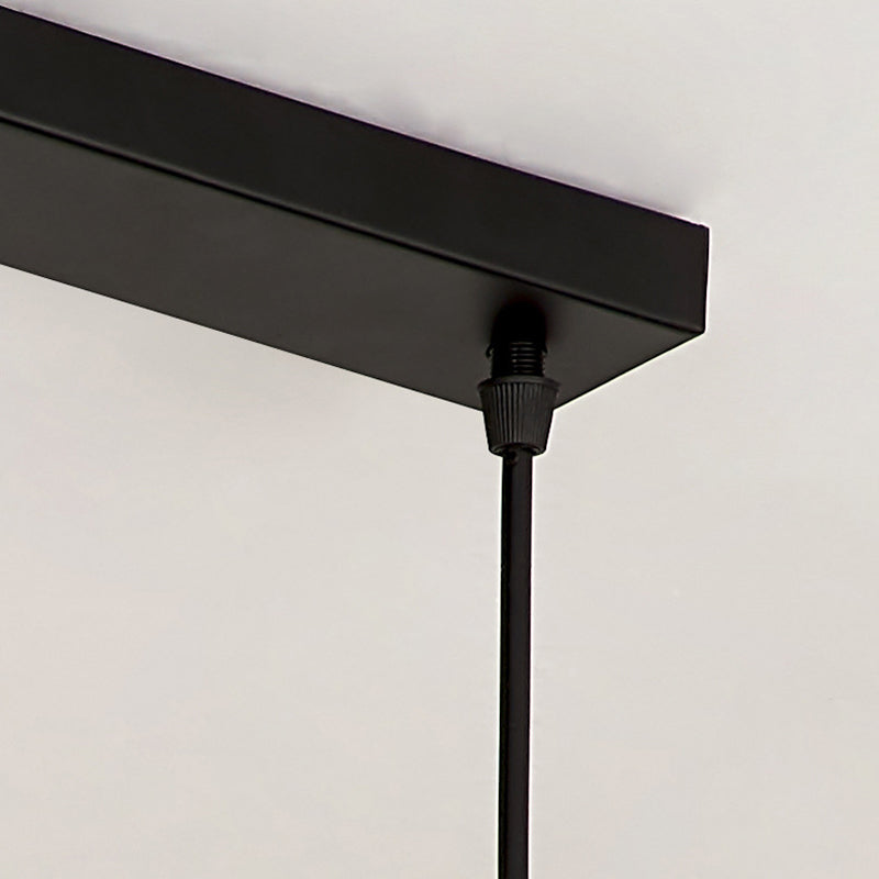 Contemporary Nordic Iron Conical 1/3 Light Pendant Light for Dining Room