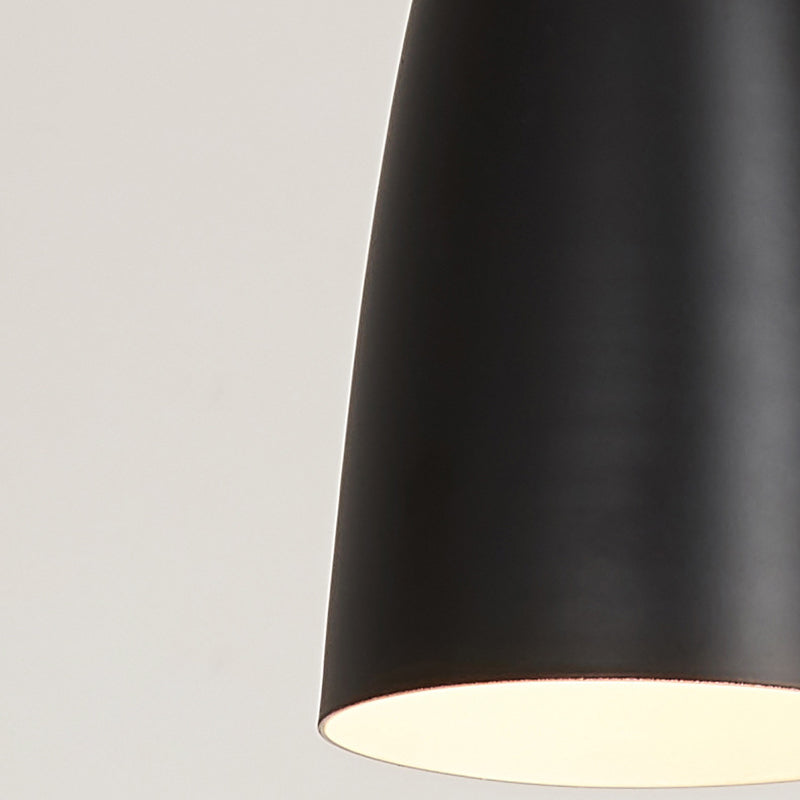Contemporary Nordic Iron Conical 1/3 Light Pendant Light for Dining Room