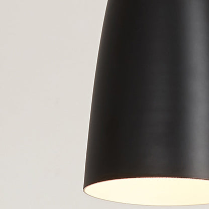 Contemporary Nordic Iron Conical 1/3 Light Pendant Light for Dining Room