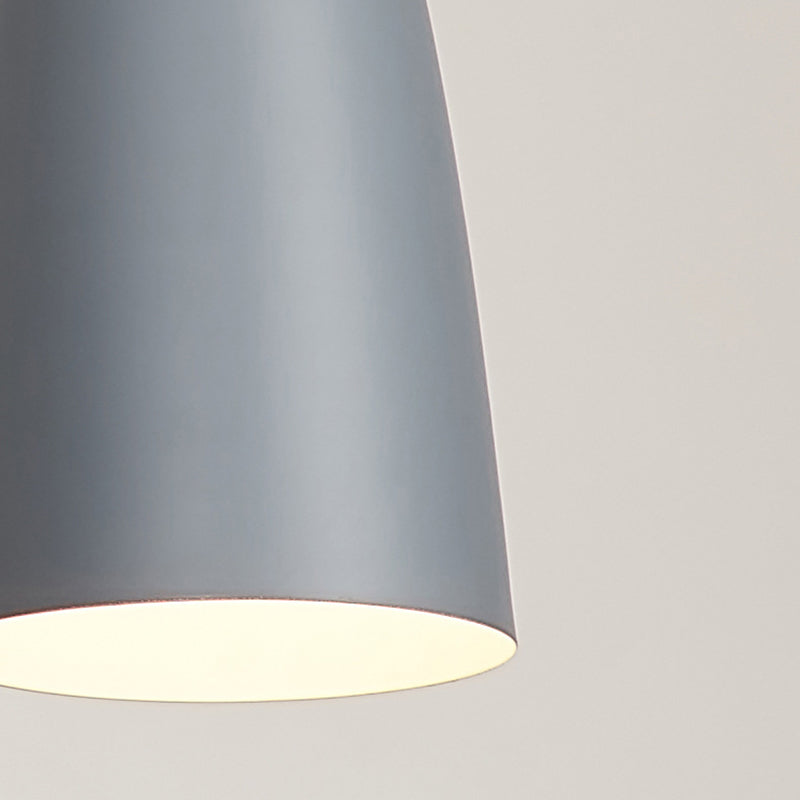 Contemporary Nordic Iron Conical 1/3 Light Pendant Light for Dining Room