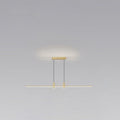 Modern Minimalist Iron Aluminum Silica Strip Spotlight LED Chandeliers Island Light for Dining Room BulbSquare