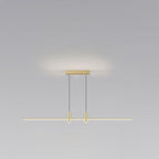 Modern Minimalist Iron Aluminum Silica Strip Spotlight LED Chandeliers Island Light for Dining Room BulbSquare