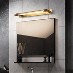 Modern Simplicity Iron Acrylic Waterproof Rotatable Strip LED Wall Sconce Lamp Vanity Light For Bathroom