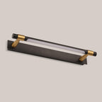 Modern Simplicity Iron Acrylic Waterproof Rotatable Strip LED Wall Sconce Lamp Vanity Light For Bathroom