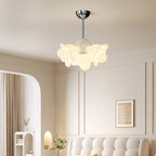 Contemporary Creative Iron PE Floral 3-Light Pendant Light For Bedroom