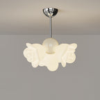 Contemporary Creative Iron PE Floral 3-Light Pendant Light For Bedroom