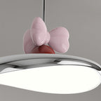 Lumendat Contemporary Nordic Kids Iron Acrylic Round Heart LED Pendant Light For Bedroom Lumendat